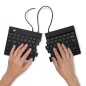 R-Go Tools Split Keyboard, (UK), black